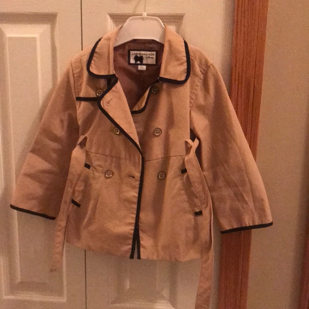 Janie and Jack trench coat.